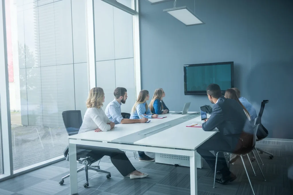 watching-presentation-in-a-conference-room