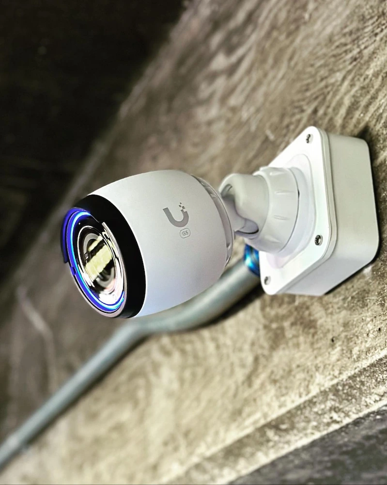 CCTV camera system, home security system concept, Security camera.