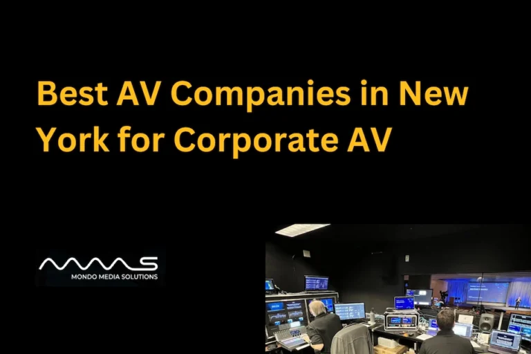 Best AV companies in New York