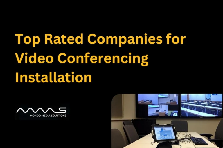 10 Top rated companies for video conferencing installation